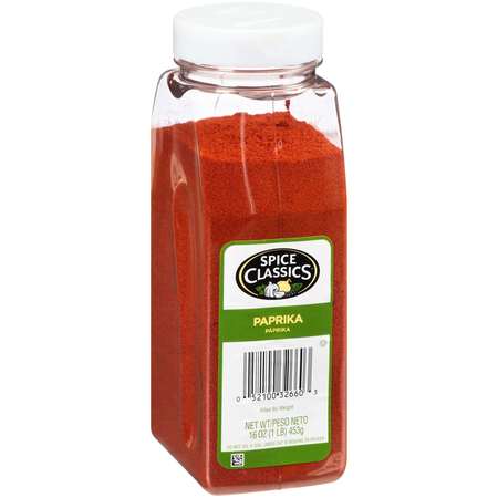 SPICE CLASSICS Spice Classics Paprika 1lbs, PK6 932660